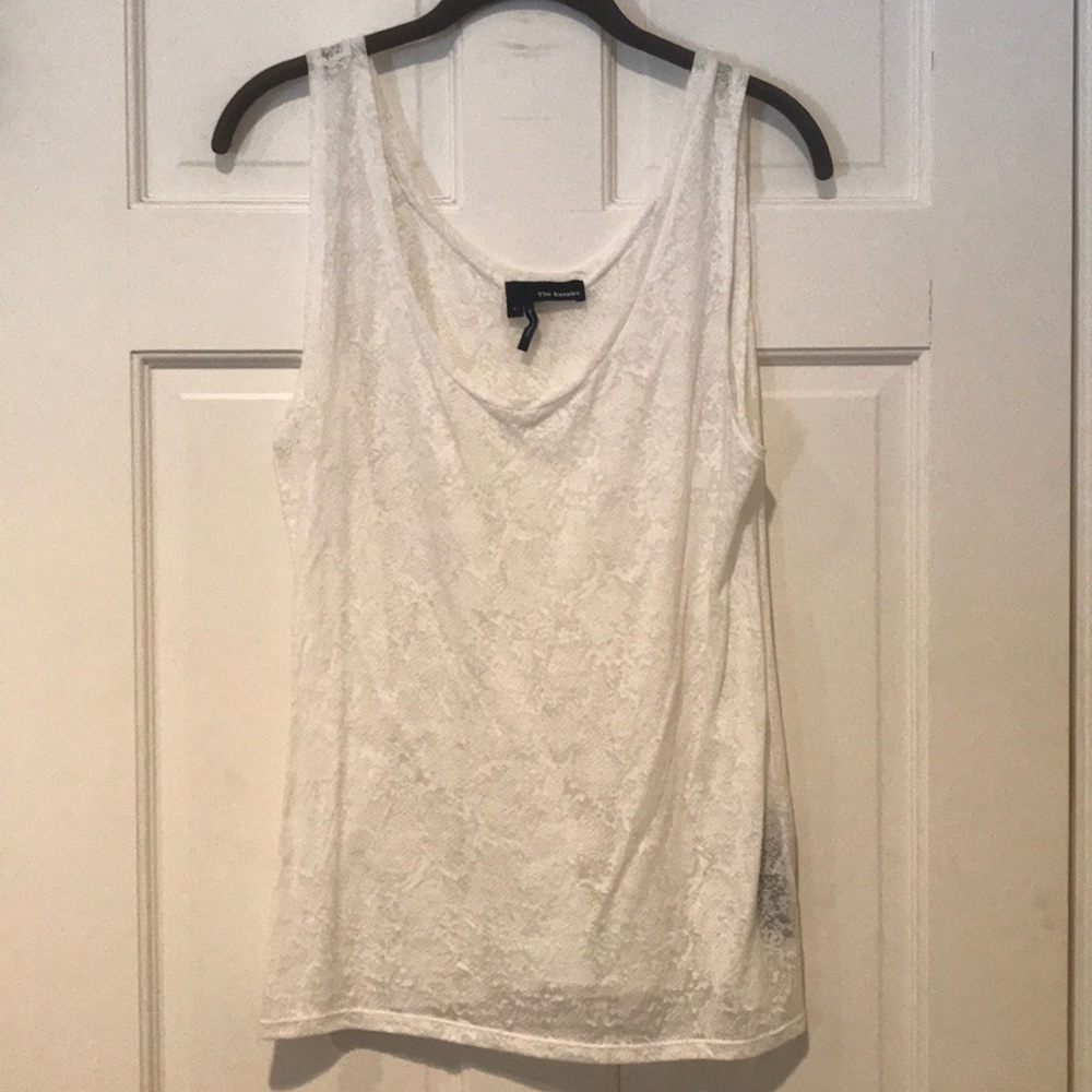 The Kooples white tank top